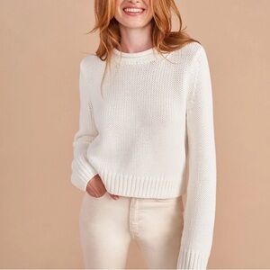 Women's Classic White Sweater
